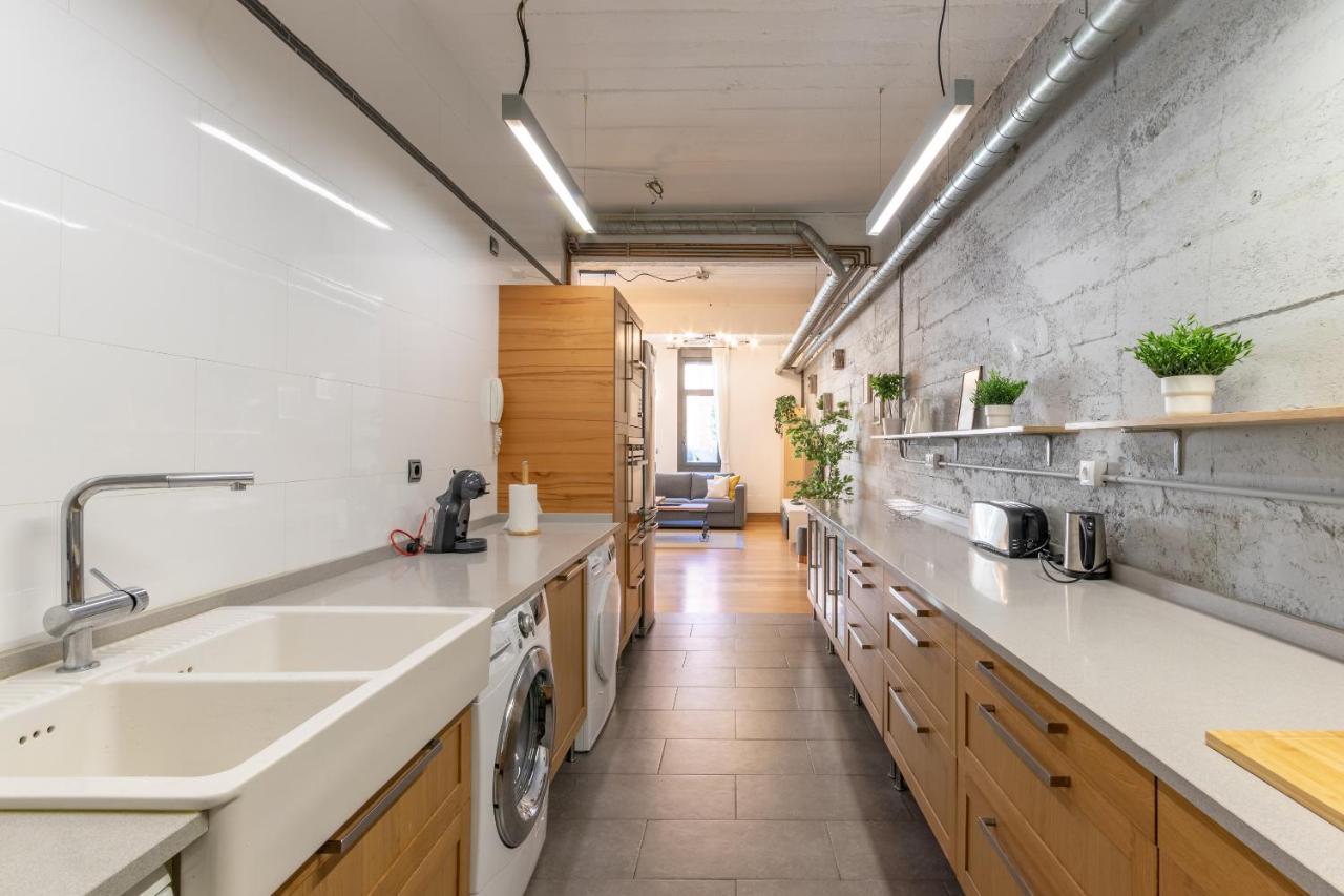 New! Lovely 3-Bedroom Loft In Bilbao Bilbau Exterior foto