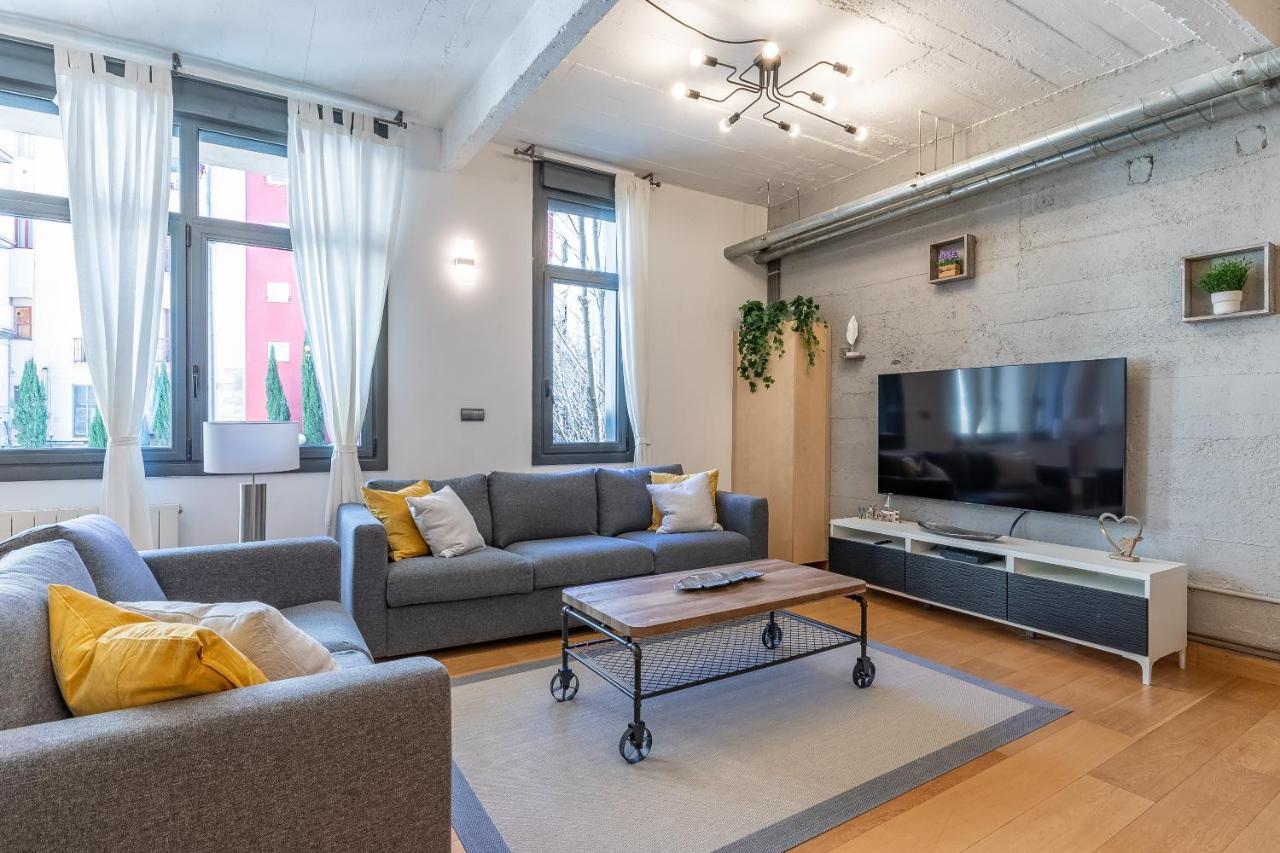 New! Lovely 3-Bedroom Loft In Bilbao Bilbau Exterior foto